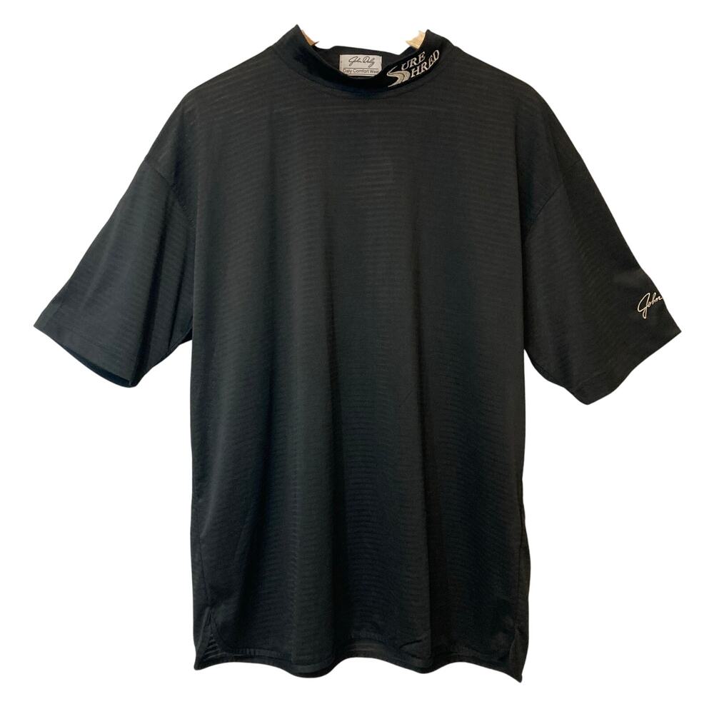 NWT John Daly Comfort Wear Athletic Swim Surf Short Sleeve Tee TShirt Mens Large